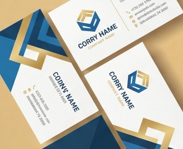 Business cards printed by Bozail