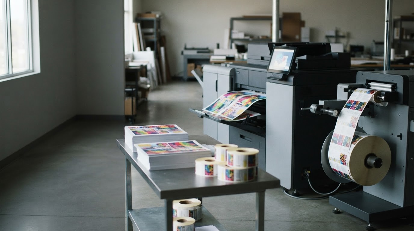 Stickers & labels printed by Bozail