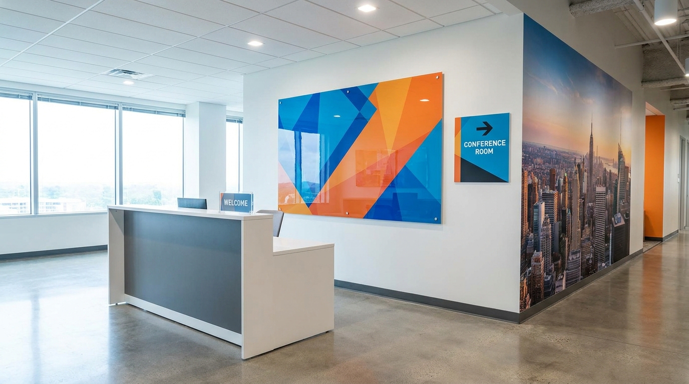 Commercial Wall Murals & Decal Graphics